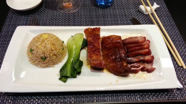 Tse Yang Dimsums Club - Plato de asados del menú cantonés